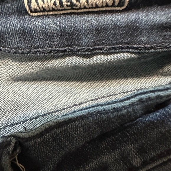 A’2nd Premium Denim Skinny Ankle Jeans. Size 3/25 - Picture 4 of 5